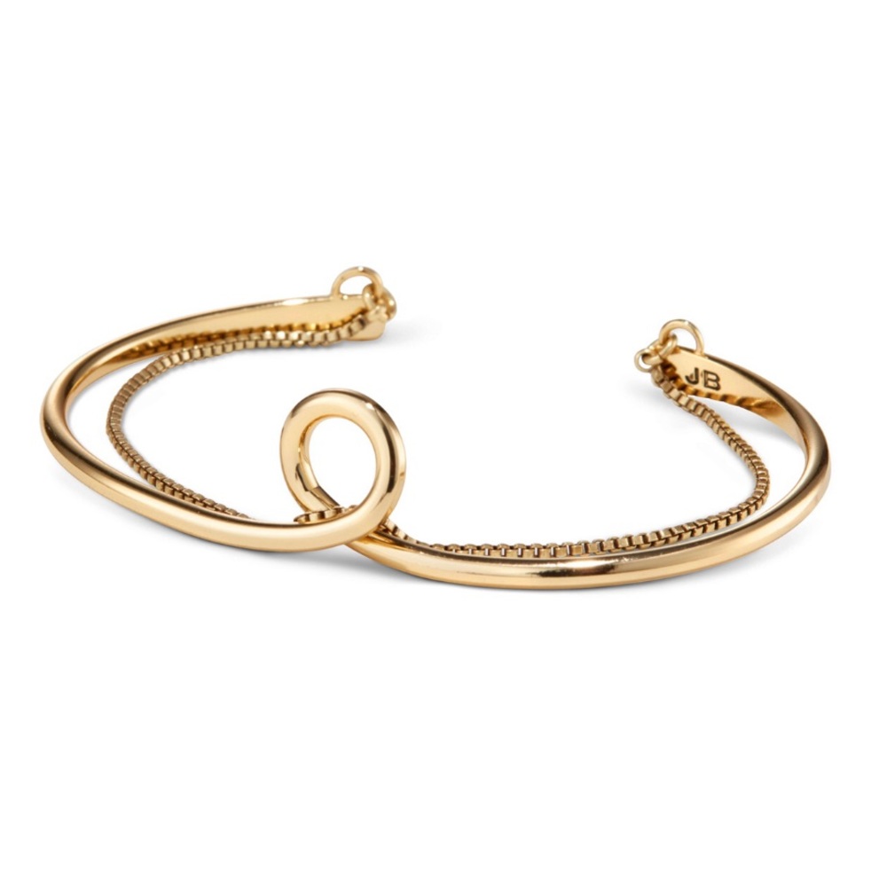 Jenny Bird Gold Loop Cuff